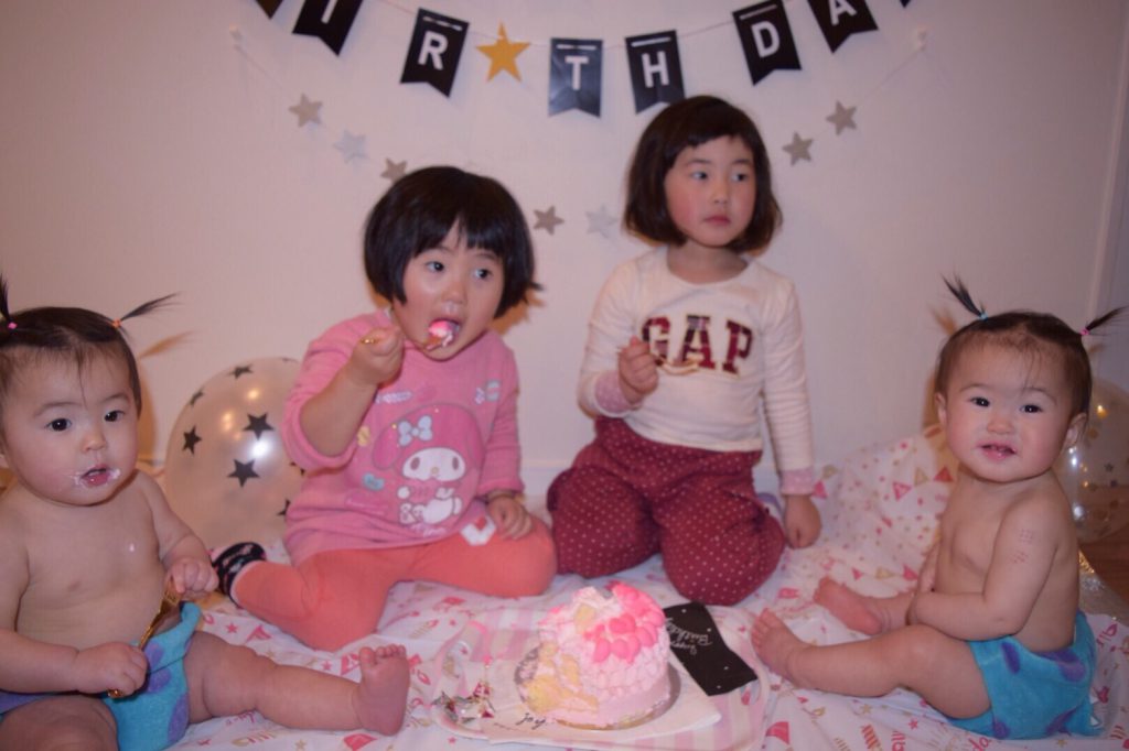 初めての双子育児 双子の誕生日パーティーをしました Smiletreeproject